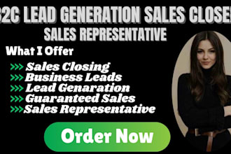 do b2b lead generation sales closer sales closing business lead sales closer
