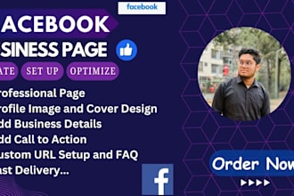 set up and optimize your facebook business page professionally