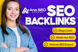 build SEO backlinks from high authority blog links to improve google ranking