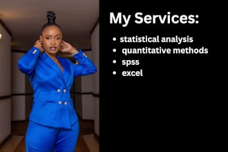 do medical research statistical analysis, quantitative methods, spss, excel, r