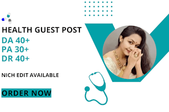 do high da health guest post with real authority backlinks