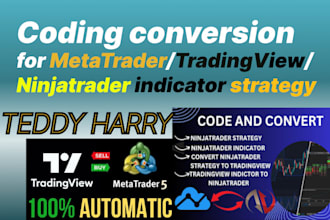 coding conversion for metatrader tradingview ninjatrader thinkorswim indicator