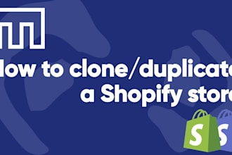 clone shopify store or website, shopify printify, gempages, store redesign