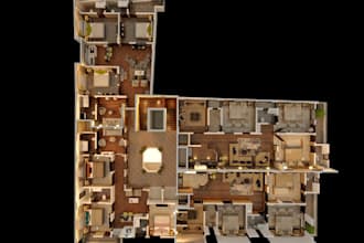 render your layout in photoshop