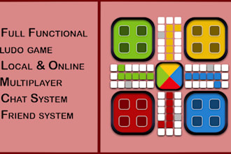 develop a multiplayer ludo game for you