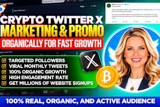 do organic growth, twitter x crypto marketing, x telegram marketing promotion