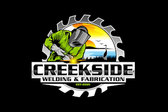 design amazing wonderful welding and fabrication logo with in 1 day