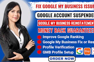 fix google merchant center suspension and misrepresentation issue