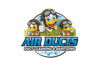 design an awesome attractive duck logo with express delivery