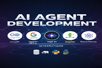 develop custom ai agents, vapi voice bots, and ai websites