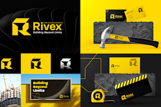 do business logo, brand identity, brand style guide, and branding kit design