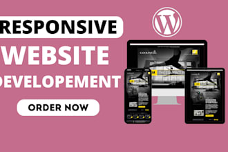 create wordpress website using wpbakery, elementor, divi, astra pro modern web