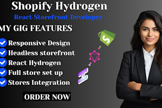 create shopify hydrogen headless storefront