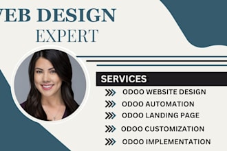 design, optimize odoo website, ecommerce, SEO, customization for  marketplace