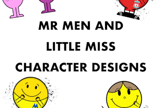 create any mr men or little miss character you like