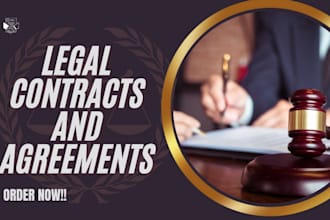 draft and review legal contracts, documents, business agreements