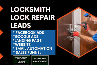 locksmith leads lock repair leads home security leads locksmith facebook ads