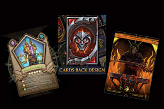 custom card game design custom playing card game design tarot card design