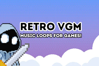 create chiptune, 8bit or retro style music for your project