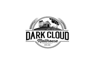 make beautiful viewable malt house logo