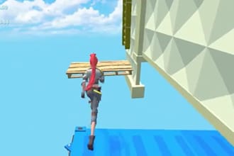 record high quality minecraft parkour game play, game trailer