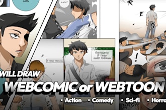 draw webcomic scrolldown for you