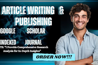 write research article and publish on scopus google scholar high indexed journal