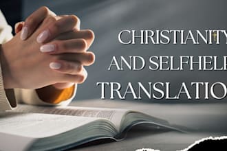 translate your christian ebook selfhelp book to english spanish german french