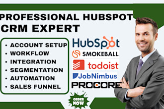 setup jobnimbus todoist smokeball procore hubspot zencase zapier integration