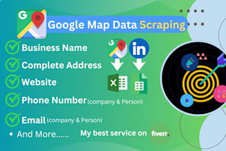 do google maps scraping for b2b leads and lead generation and email list build