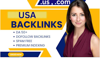do USA SEO backlinks building manually