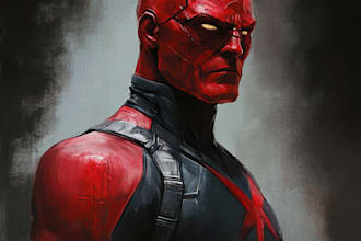 make  super hero character concepts for comics