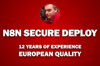 deploy n8n self host to any cloud AWS, gcp, azure, etc or vps