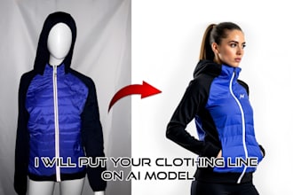 showcase your clothing line on custom ai models