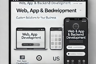 develop custom websites, mobile apps, and backend solutions