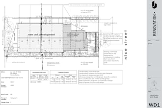 draw renovation and home renovation drawings for city permit
