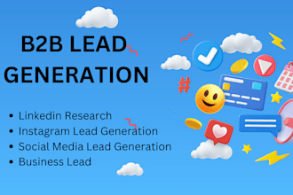 do b2b social media platform and lead generation