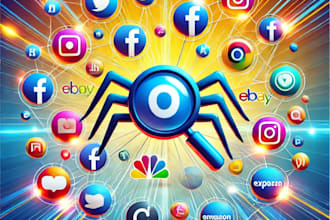 do web scraping, data mining and extraction of any website