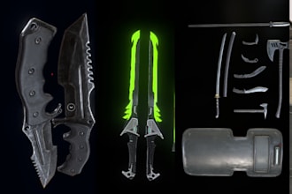 create roblox melee weapon models and swords, axe, and scripting