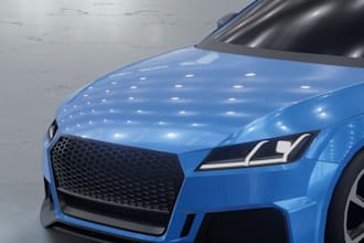 automotive 3d car 3d model 3d exterior interior 3d rendering in blender