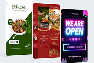 design busness flyer,brochure,media kit,banner,postcard,yardsing,doorhanger
