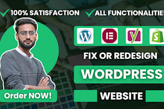 design, redesign wordpress site or revamp wordpress website