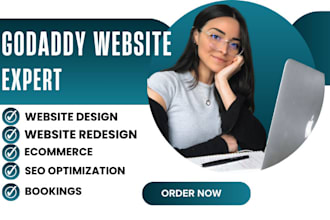 godaddy website design, godaddy website redesign, godaddy ecommerce
