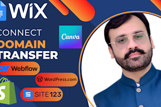 connect or transfer domain to shopify, wordpress, google site, website