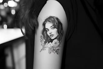 make custom tattoo design, tattoo sleeve