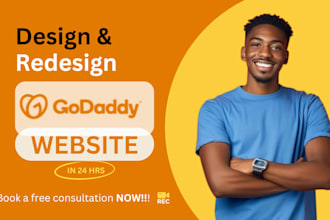 develop godaddy website design godaddy ecommerce website godaddy landing page
