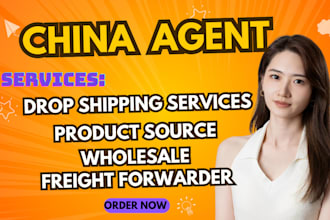be your shopify dropshipping agent, source, fulfill, fast ship