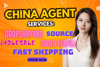 be your shopify dropshipping agent, source, fulfill, fast ship