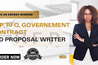 write government contract rfp bid proposal grant writing capability statement