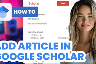 increase article citation on google scholar